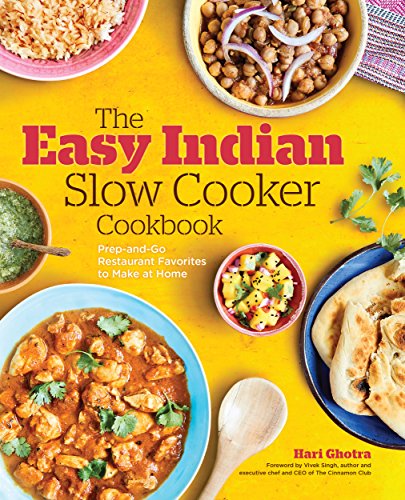 The Easy Indian Slow Cooker Cookbook Cover